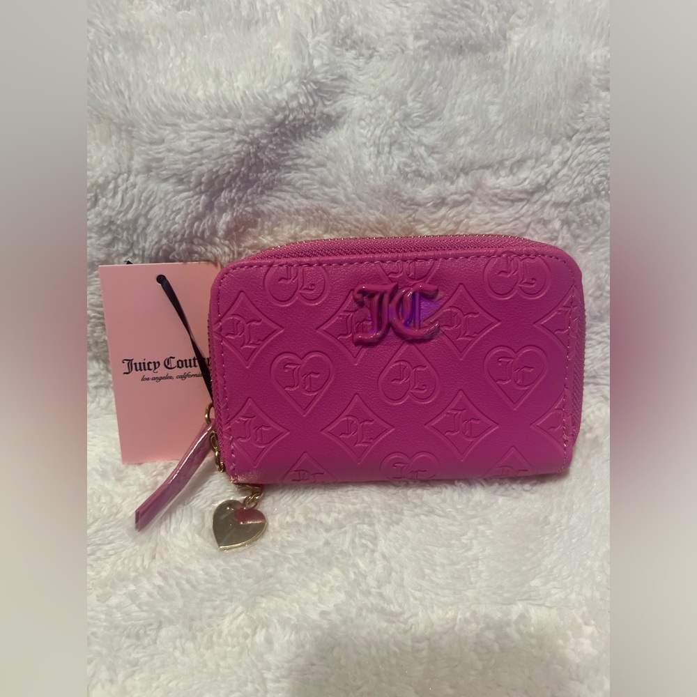 Juicy Couture “Good Times” Medium Double Zip Around Wallet